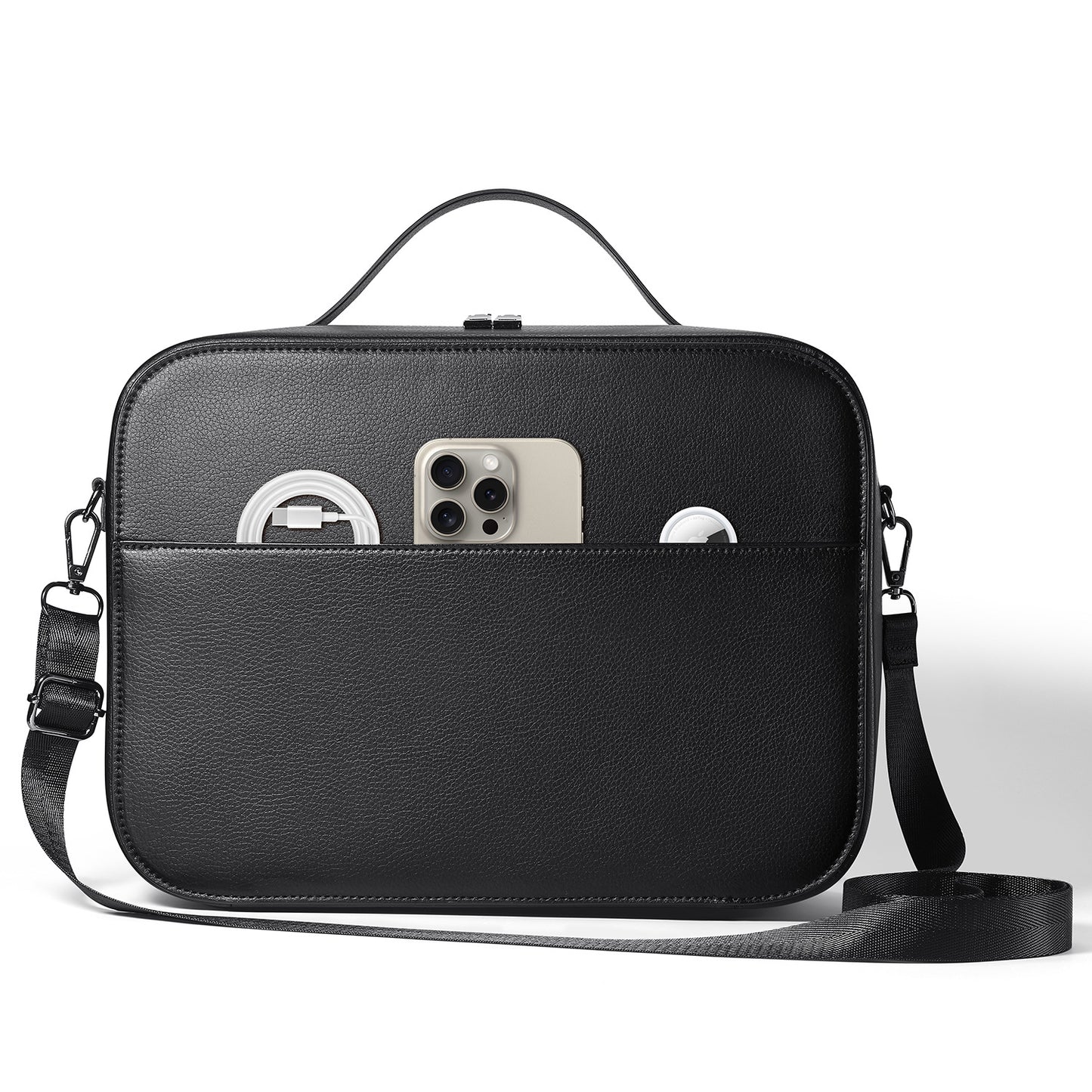 Leather Storage Case for Apple Vision Pro