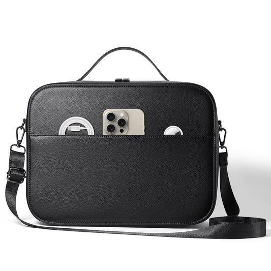 Leather Storage Case for Apple Vision Pro